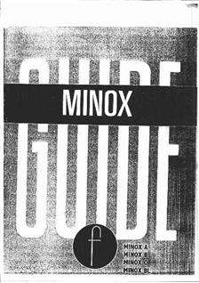 Minox A manual. Camera Instructions.